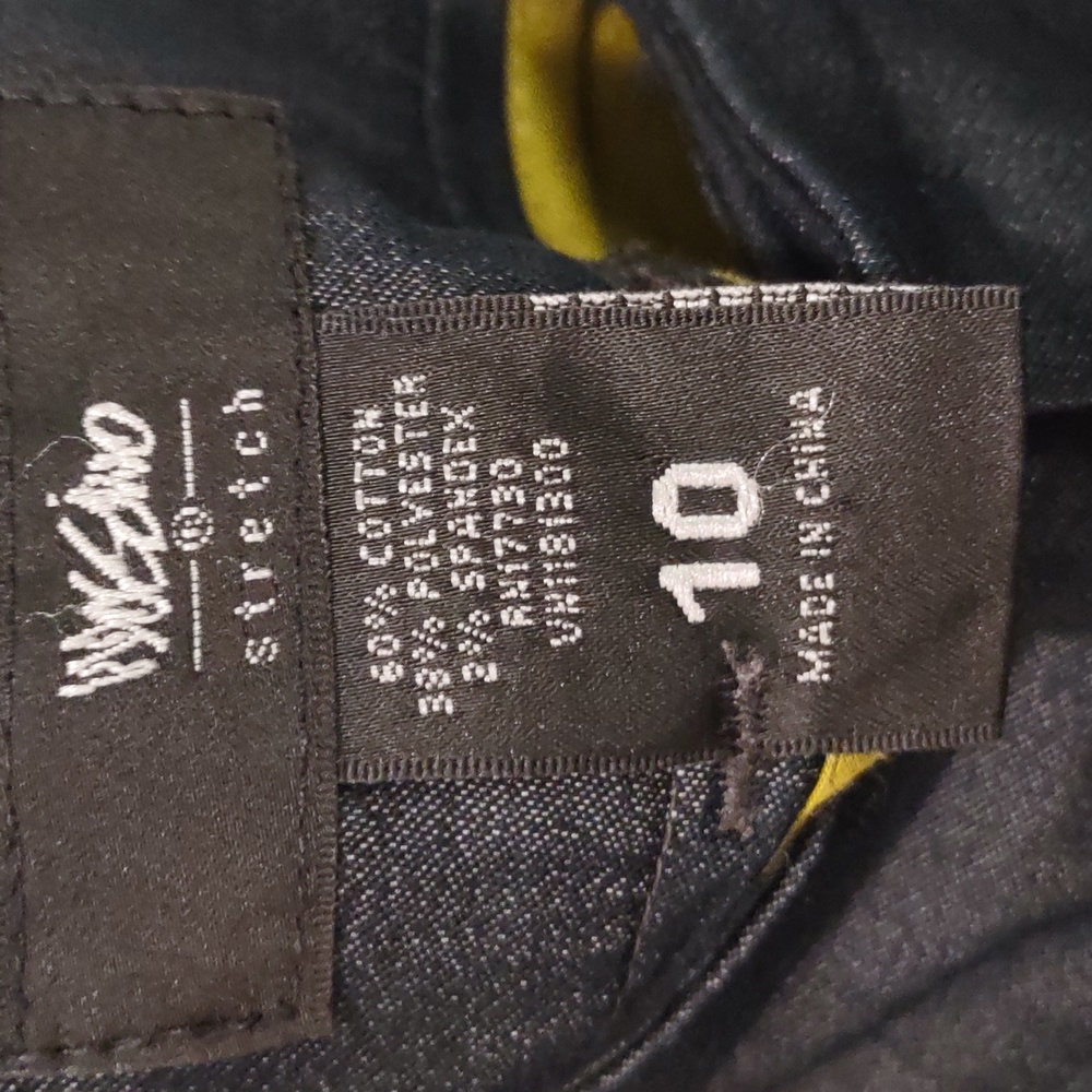 Mossimo size 10 charcoal gray ankle trouser. - Picture 3 of 6